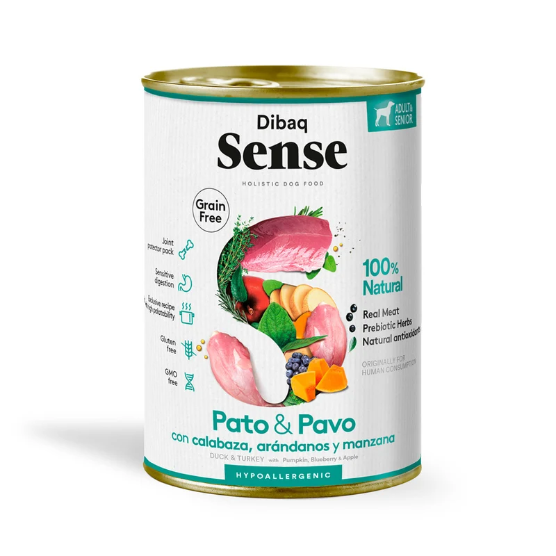 Dibaq Sense Lata Pato Y Pavo 380 G