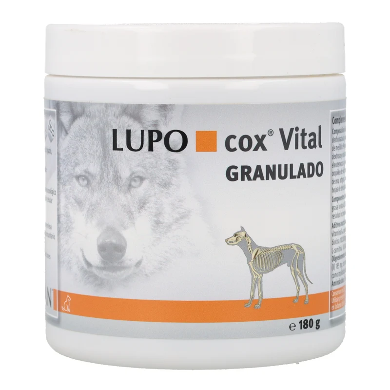 Lupo Cox Vital Pellet 180 g Complemento Natural Revitalizante para Perros