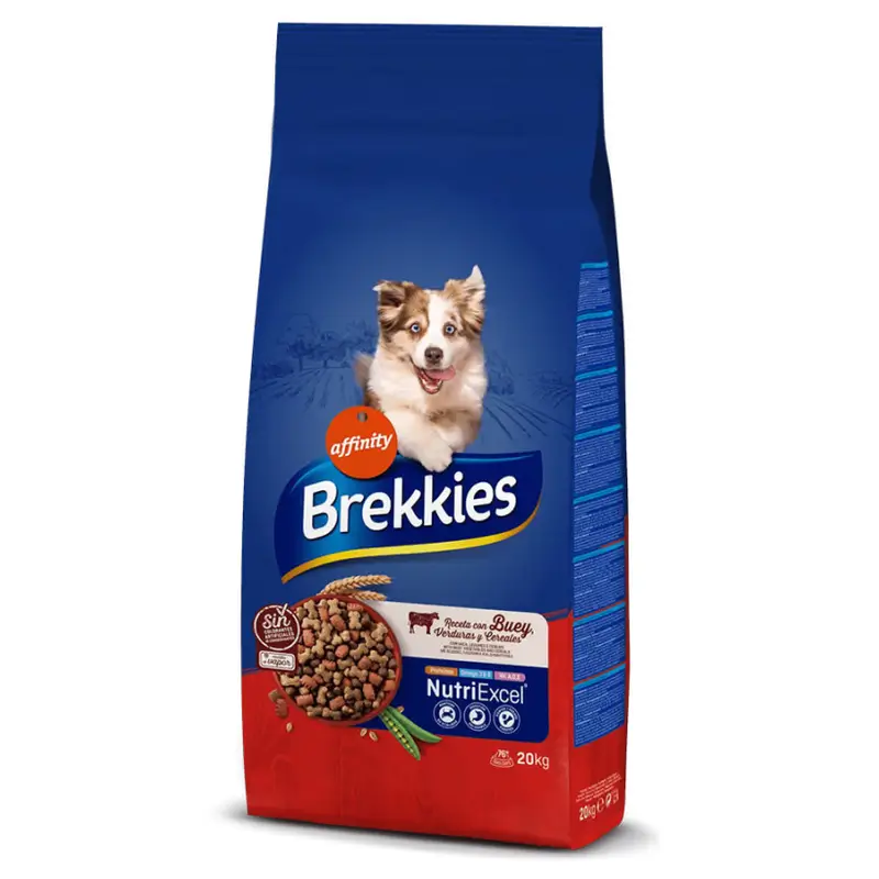 Brekkies Pienso Dog Beef, 20 kg