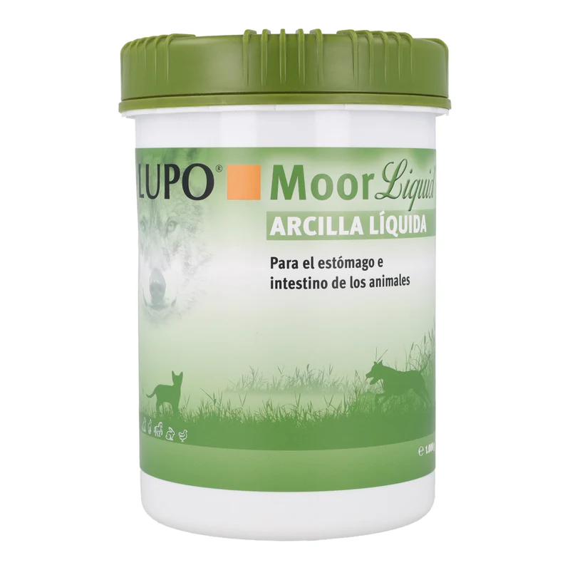 Lupo Moorliquid Arcilla 1000g Arcilla líquida Natural para el Bienestar Intestinal