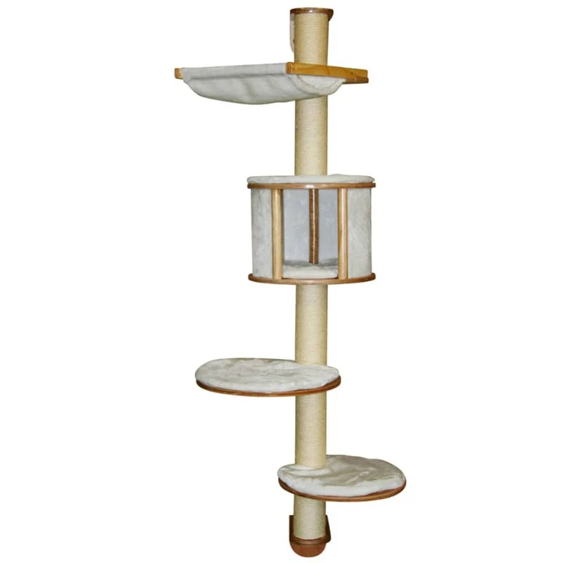 Kerbl Árbol Para Gatos Montado En Pared Dolomit 168 Cm Blanco 81500