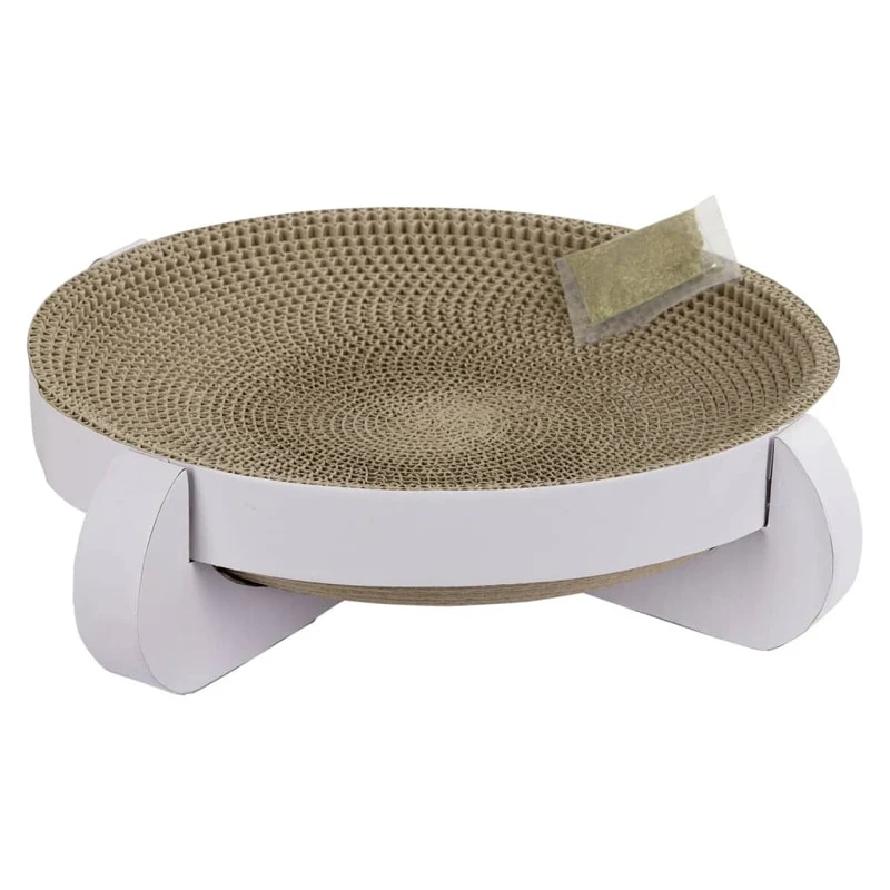 Kerbl Rascador Cama Para Gatos Platinum Blanco 35x35x10 Cm