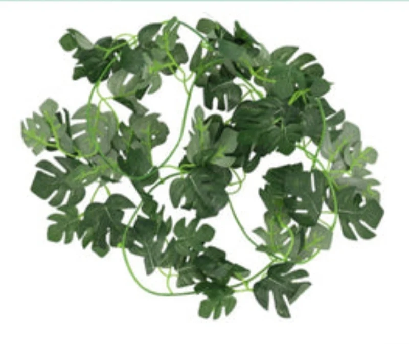 Guirnalda Plastico Verde Tipo 2 - Hojas 180cm