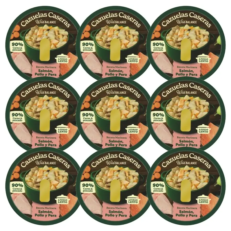 Wild Balance Homestyle Salmon, Chicken and Pear Stew 9 x 280g