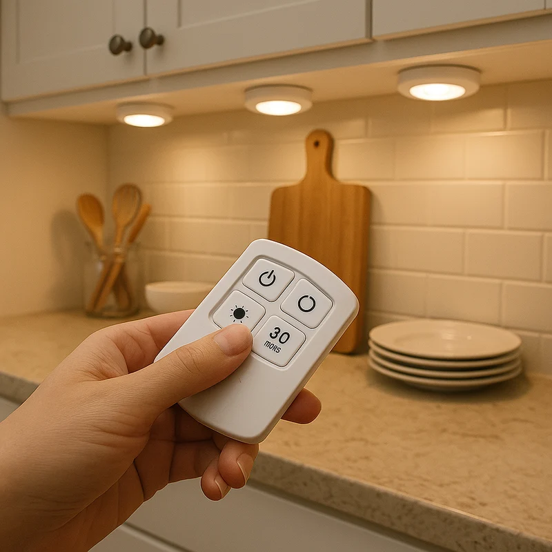 Luz LED Inalámbrica con Control Remoto