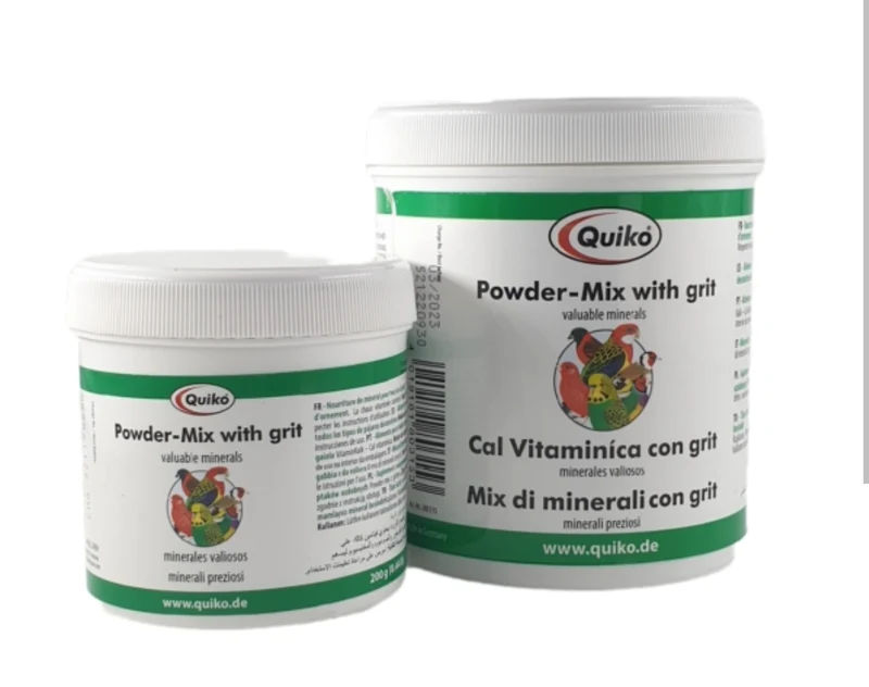 Polvo-Mix de arena con minerales, calcio y vitaminas 200g - Quiko