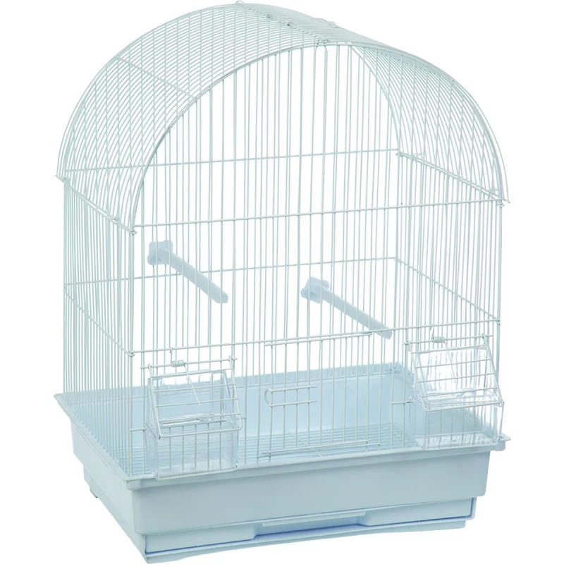Jaula para pájaros Alor Blanco 2 - 34.50 x 28 x 48.5cm