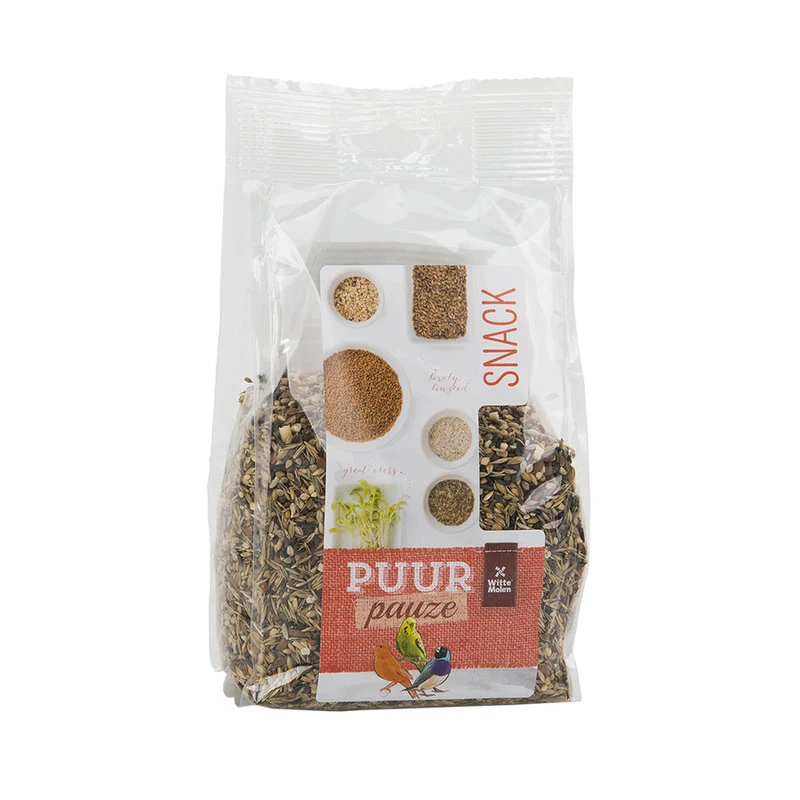 Pure break snack mix semillas silvestres 250 gramos - molinillo blanco