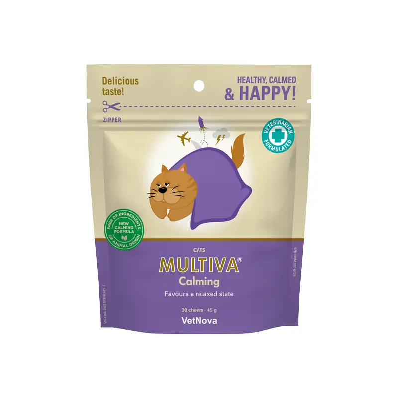 Multiva Calming Cat, 30 mastigáveis