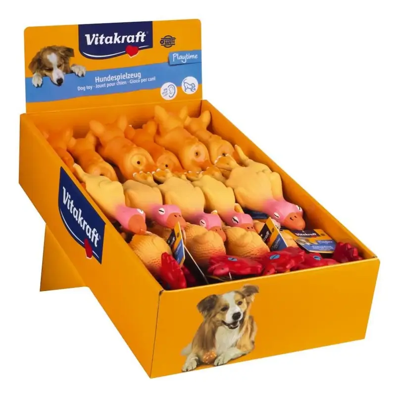 Vitakraft Juguete Perro Surtido Animales Mini 36 unidades