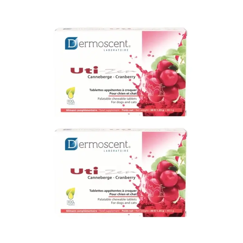 Dermoscent Uti-Zen Cães Gatos, 2X30 Comprimidos