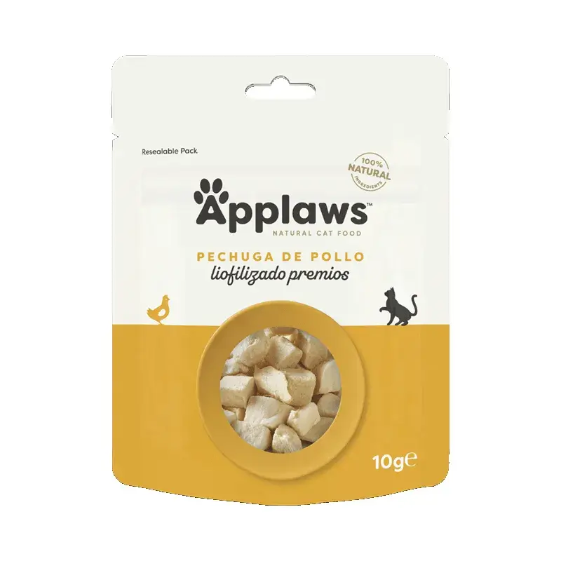 Applaws Cat Snack Peito de Frango Liofilizado, 12x10 gramas