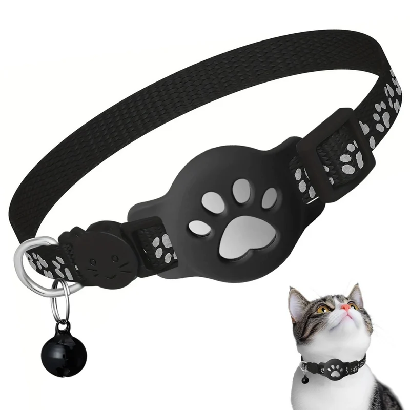 Intimeg Collar Reflectante Para Gatos Con Cascabel