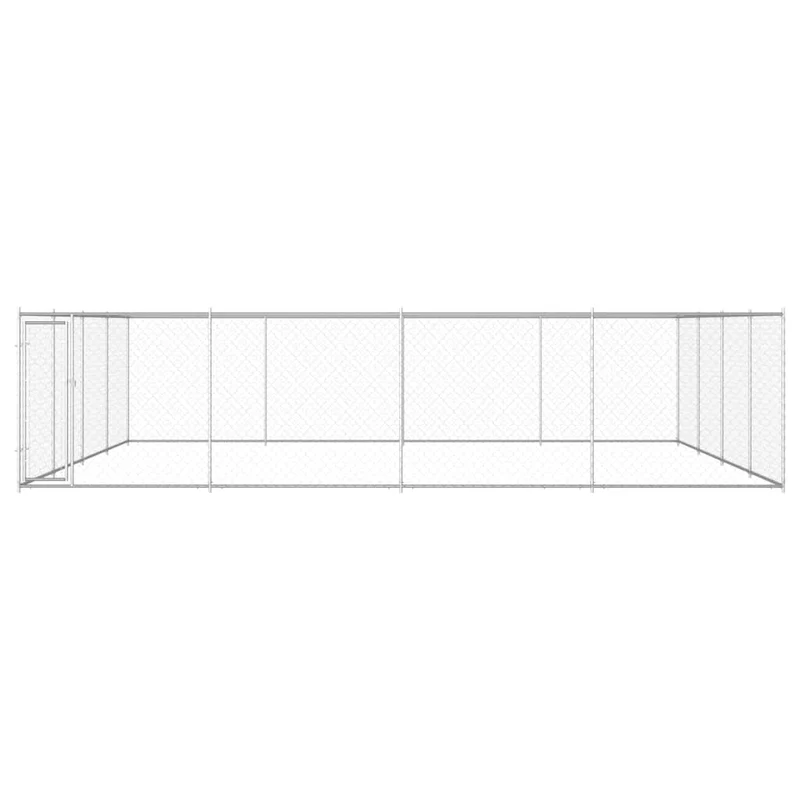 Perrera De Exterior De Acero Galvanizado 760x760x185 Cm