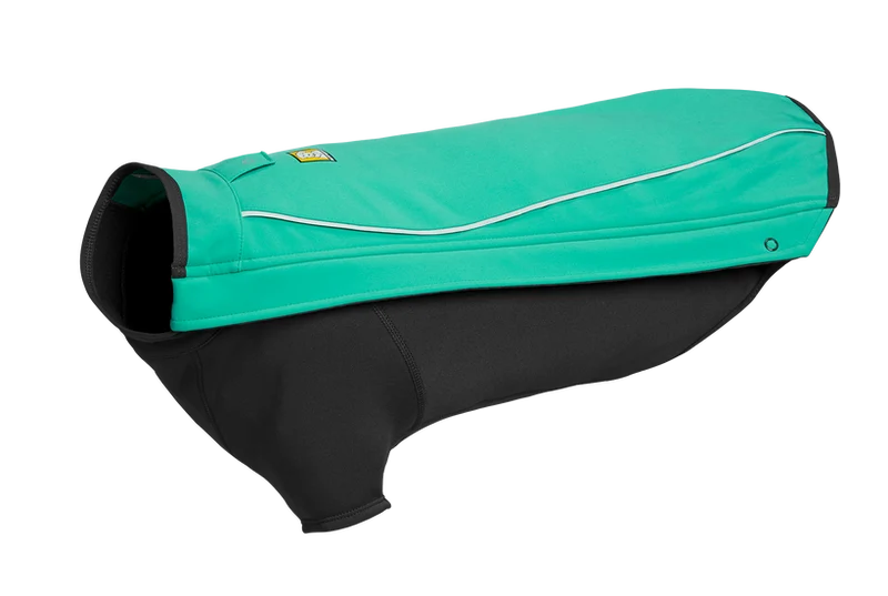 Cloud Chaser® Chamarra Impermeable para Perros en Azul Aqua de Ruffwear®