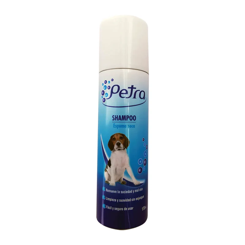 Shampoo Petra Espuma Seco x 170 Cc