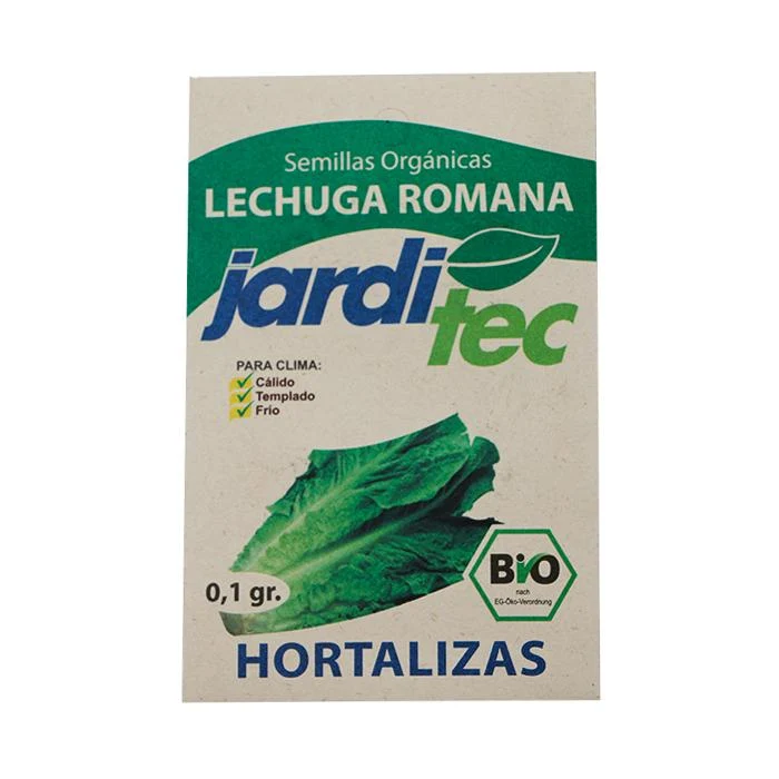 Semilla Orgánica De Lechuga Romana x 0.1 Gr