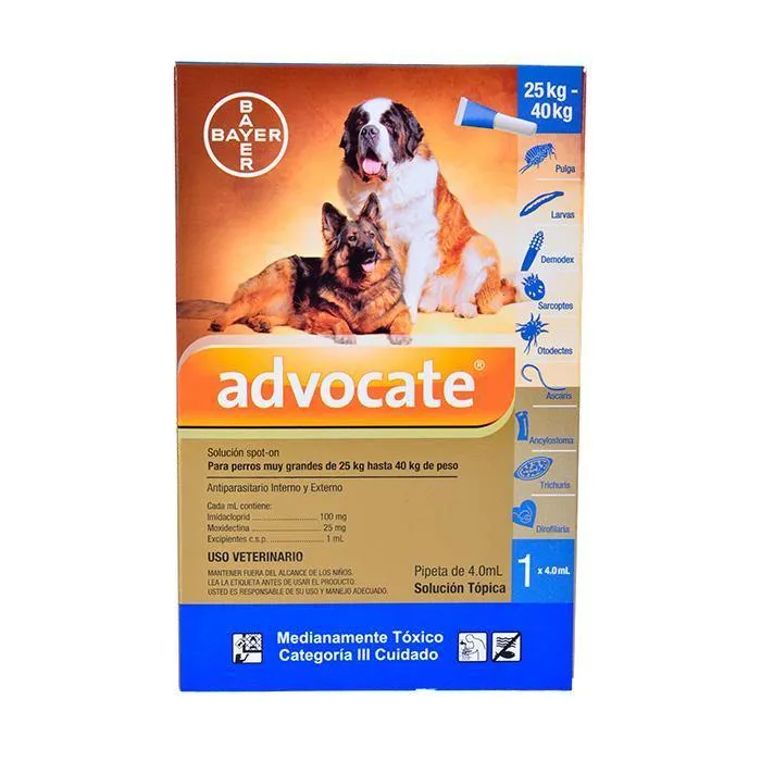 Advocate Perros (25 Kg - 40 Kg)