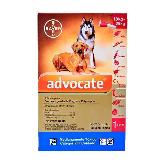 Advocate Perros (10 Kg - 25 Kg)