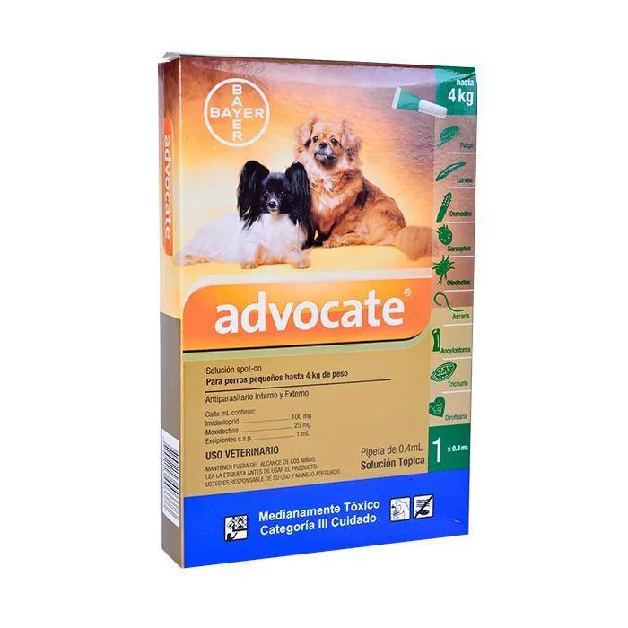 Advocate Perros (0 Kg – 4 Kg)
