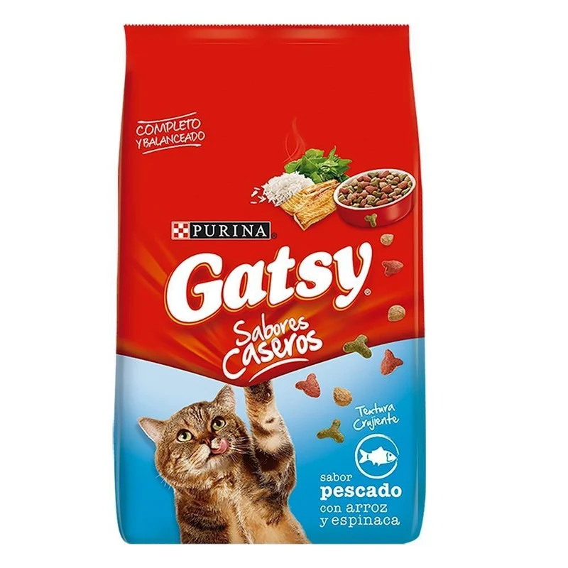 Gatsy Pescado. Arroz Y Espinaca x 17 Kg