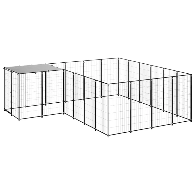 Perrera Negra 8,47 M² Acero