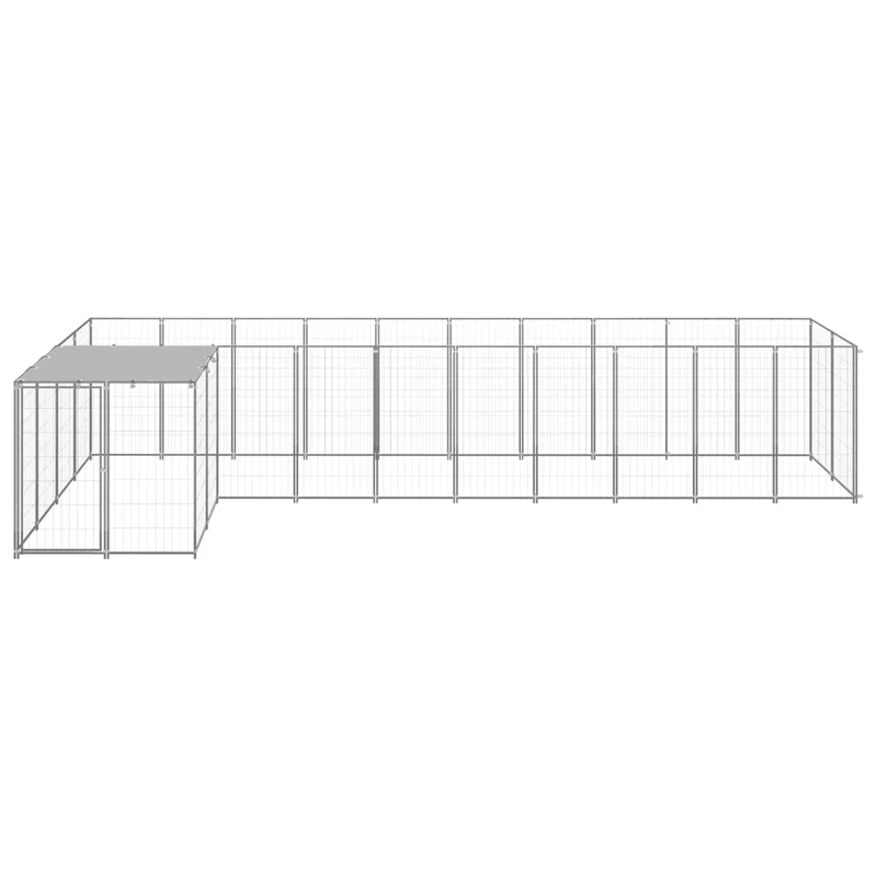 Perrera Plateada 7,26 M² Acero