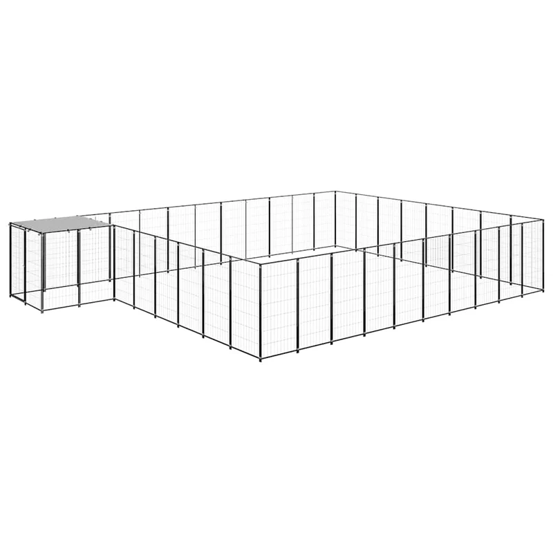 Perrera Negra 25,41 M² Acero