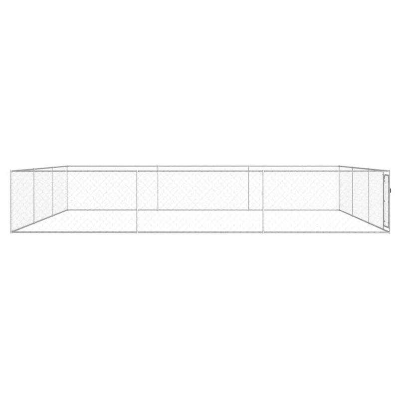 Perrera De Exterior De Acero Galvanizado 6x6x1 M