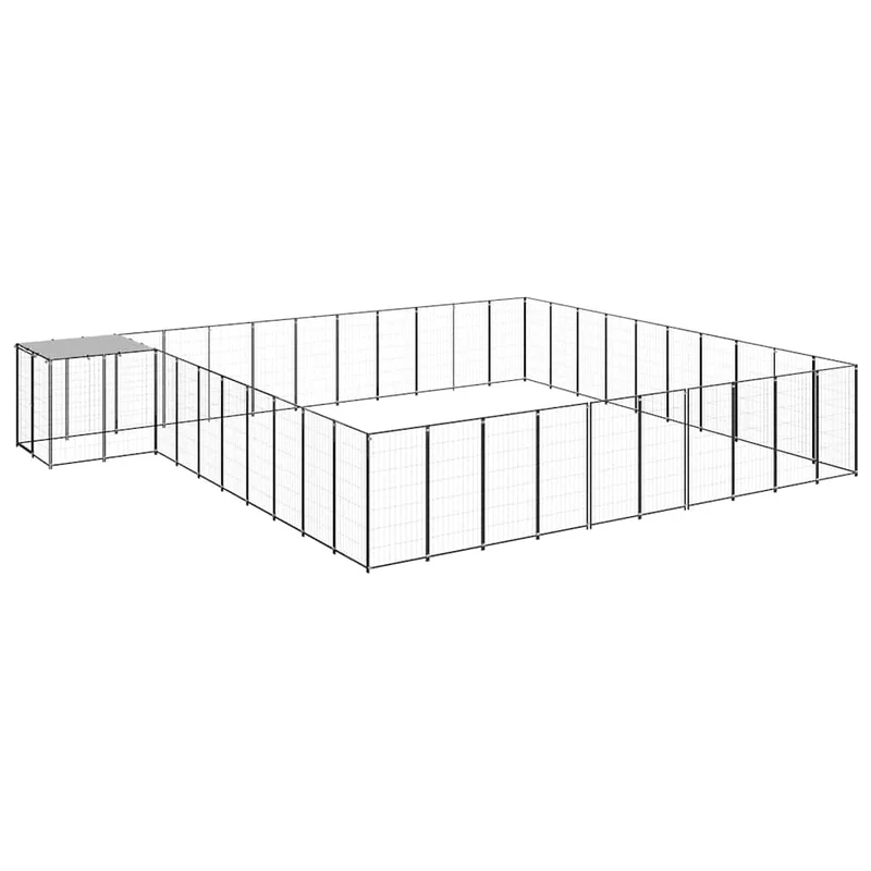 Perrera Negra 31,46 M² Acero