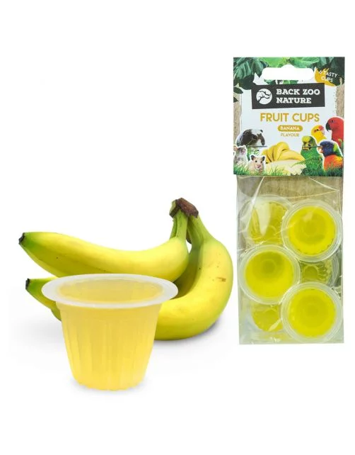 Atrás Zoo Nature Fruit Cup Plátano 6x