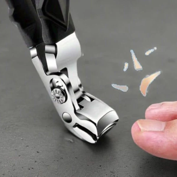 Heavy-Duty Toenail Clippers with Wide Jaw for Thick Nails