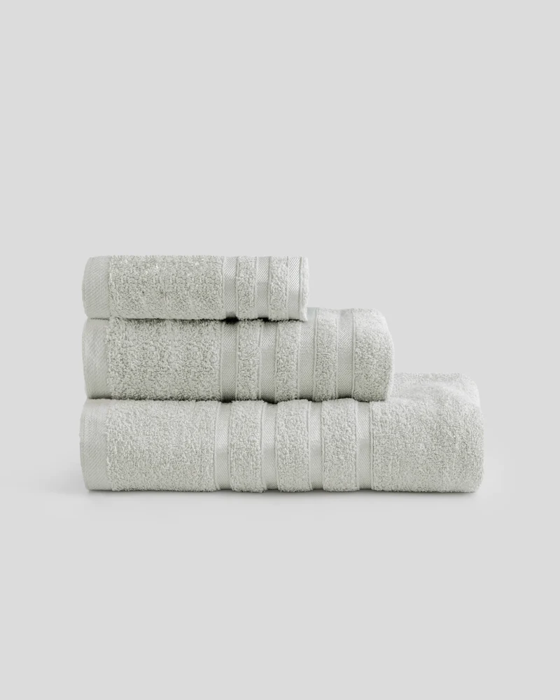 Juego de Toallas Jacquard Elina Crudo