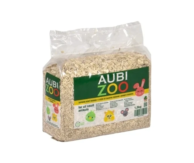 PAJA DE CÁÑAMO AUBIZOO DE 1,5 KG