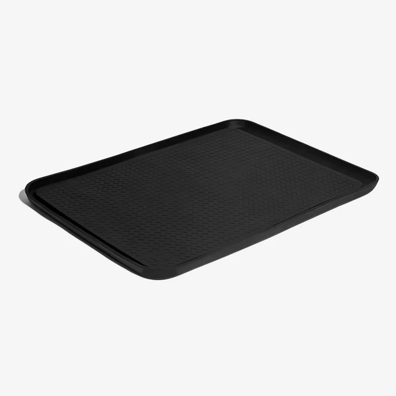 Zee.Mat Negro - Tapete para Platos con Barrera contra Hormigas de Zee.Dog