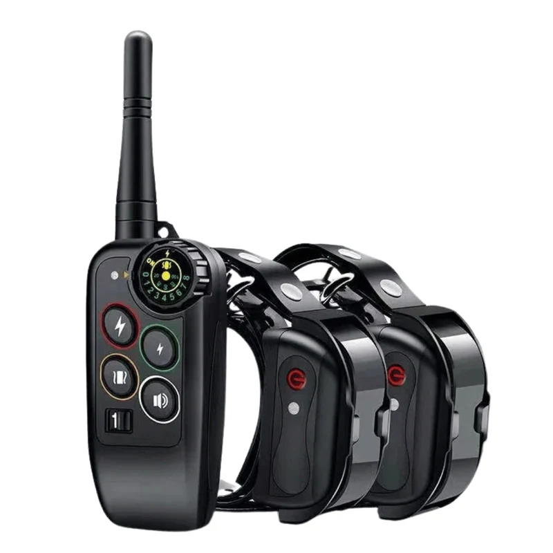 Electric Training Collar for Dogs with Remote Control, Waterproof and Adjustable Range