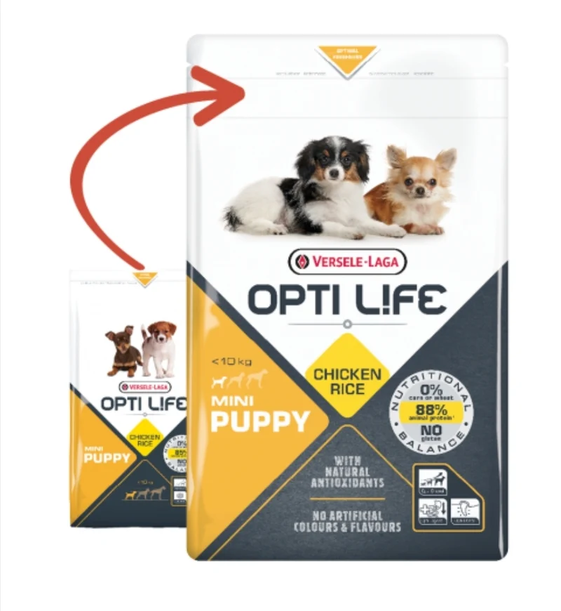 Puppy Mini - Razas Pequeñas - Pollo 12,5kg - Opti Life