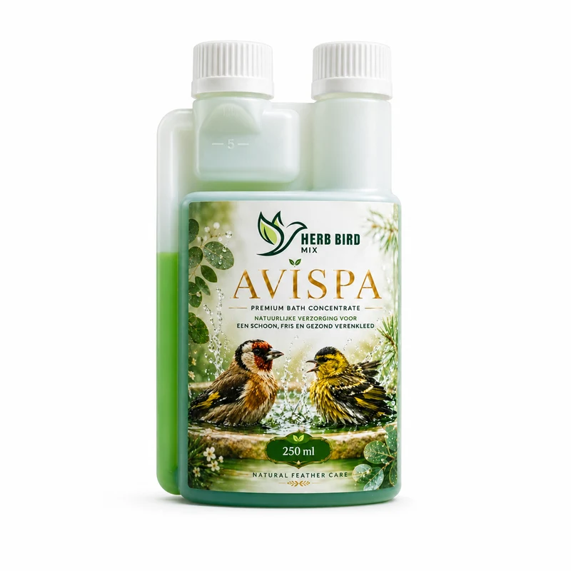 AviSpa 250 ml – Concentrado de baño premium - Agua de baño - Mezcla de hierbas y pájaros