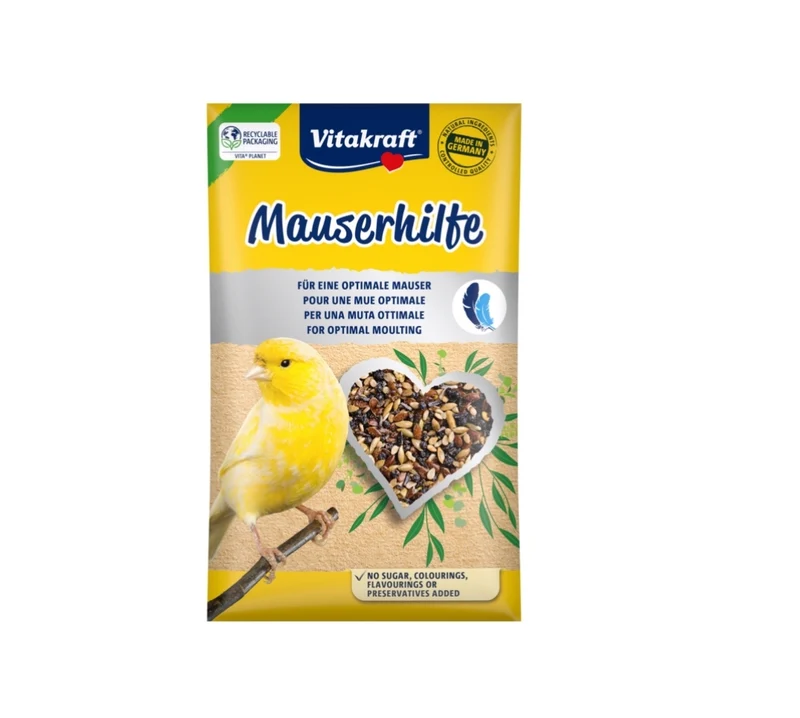 Vitakraft Mauserhilfe (muda) canario 20 gramos