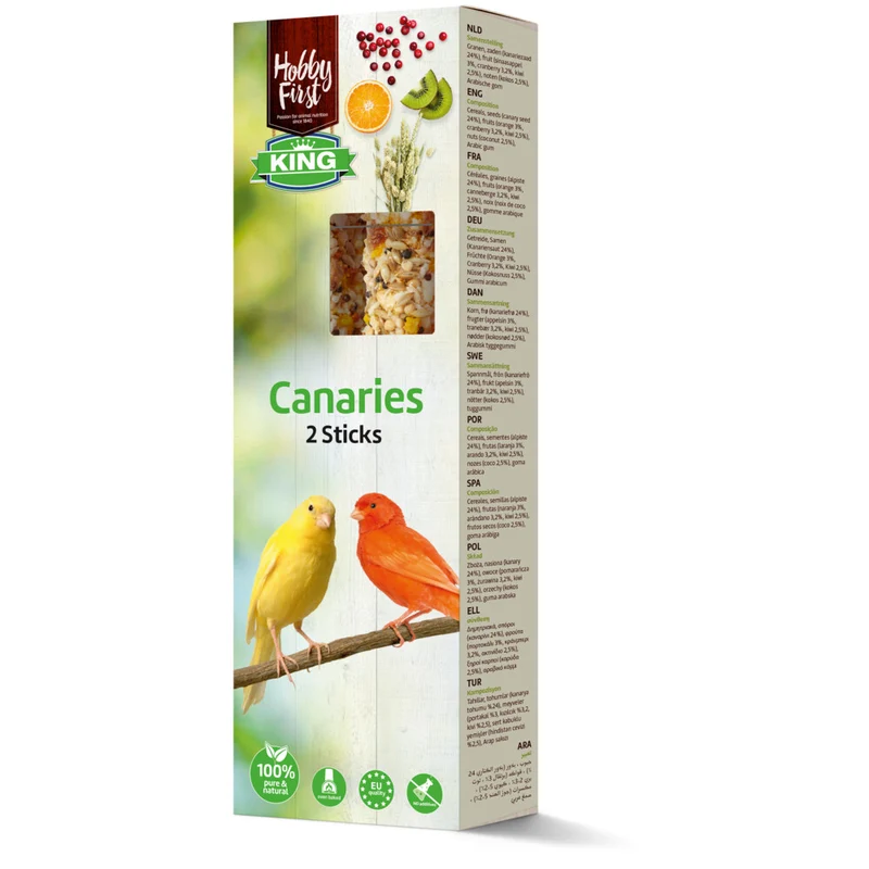 Hobby First King Sticks Frutos de Canarias 60 gr
