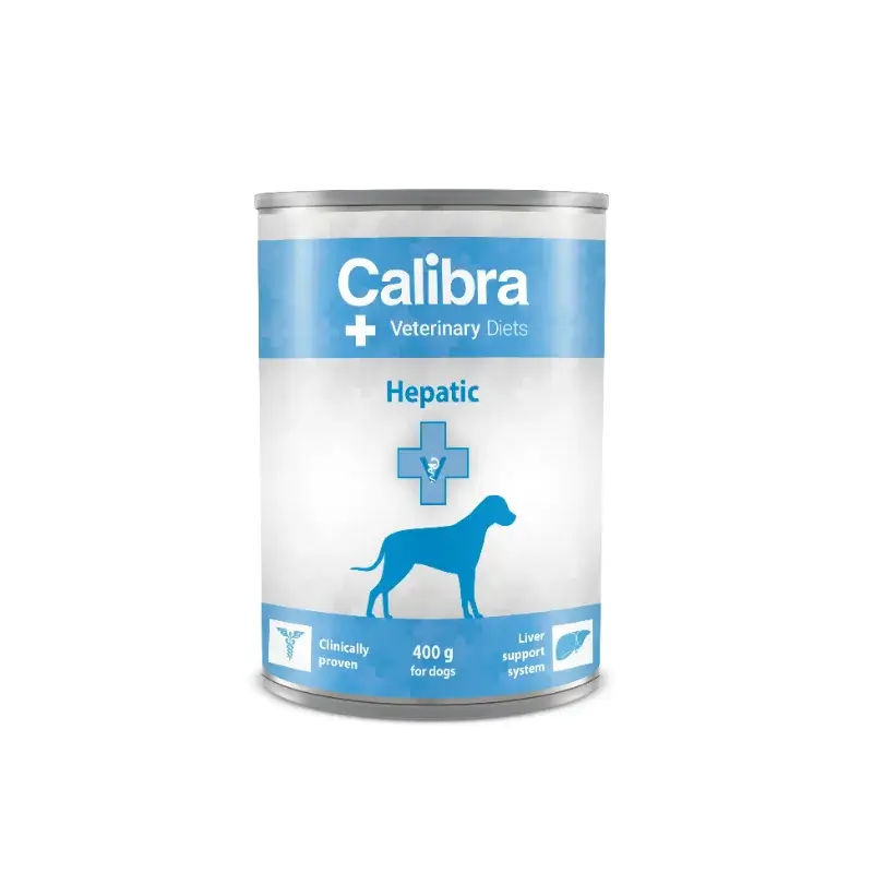 Calibra Vet Diet Dog Hepatic Comida Húmeda 6X400Gr