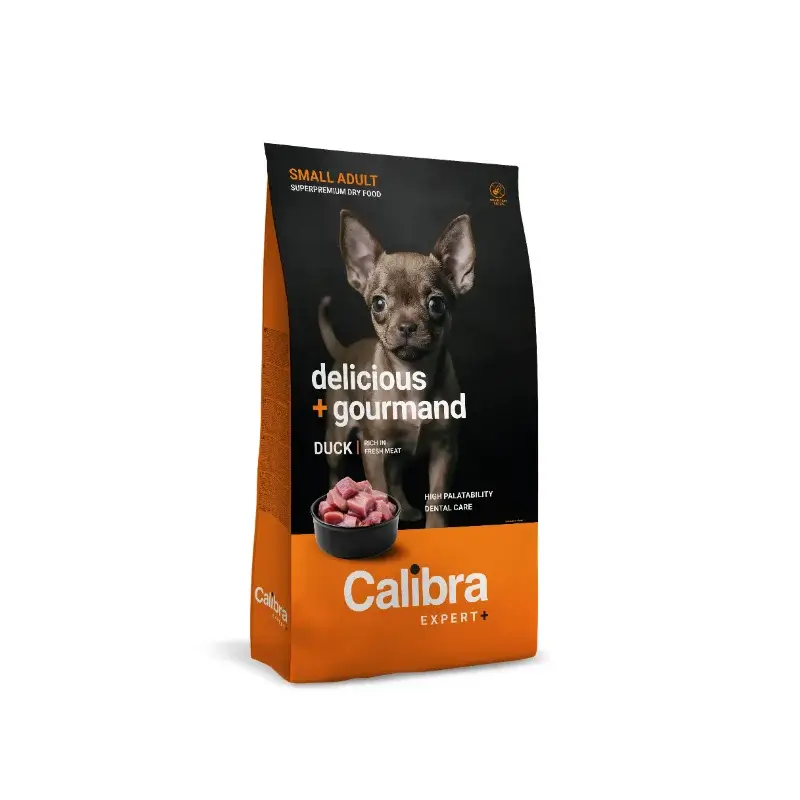 Calibra Dog Expert+ Adult Small Delicious & Gourm. Ração 1.5Kg