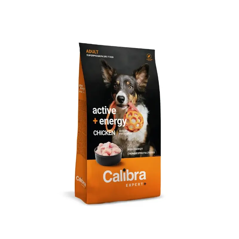 Calibra Dog Expert+ Adult Active & Energy Chicken Feed 750G