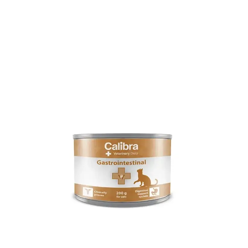 Calibra Vet Dieta Gastrointestinal Gato Alimento Húmido 6X200Gr