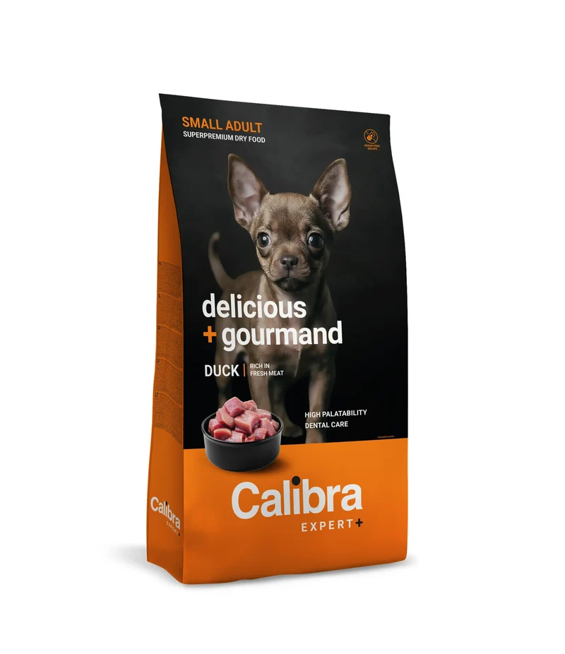 Calibra Dog Expert+ Adult Small Delicious & Gourm. Pienso 400G