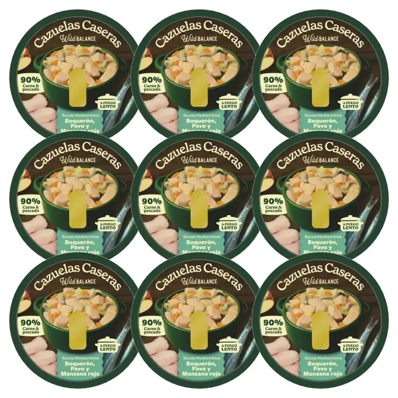 Wild Balance Homestyle Stew with Anchovies, Turkey and Apple 9 x 280g