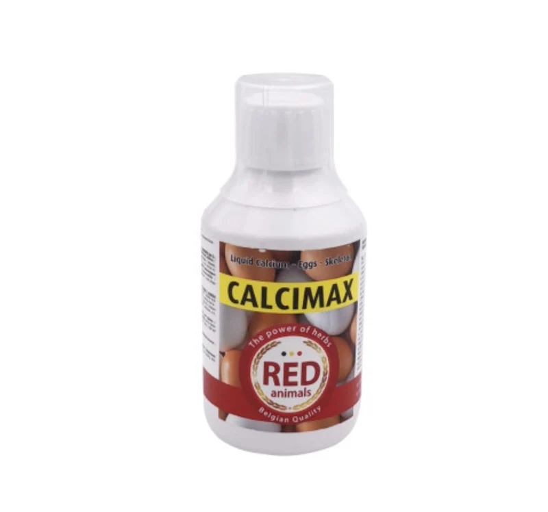 Calcimax 100 ml, Calcio Líquido - Animales Rojos