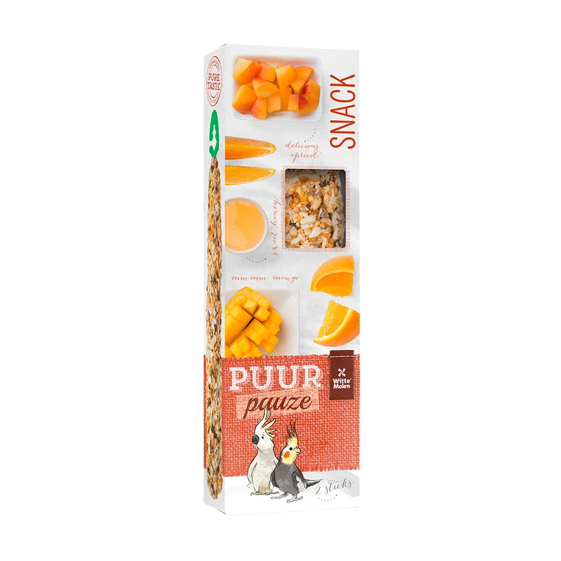 Pure break sticks gr perico albaricoque y mango