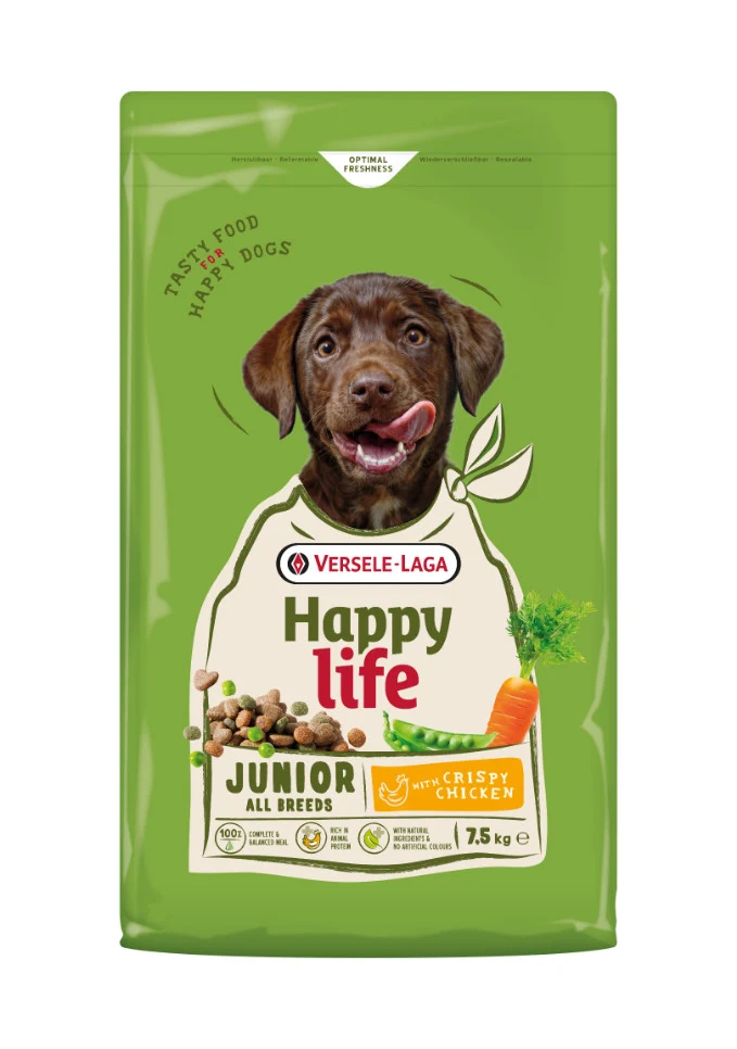 Happy Life Junior Chicken 2.5 kg Alimento variado para pollos, cachorros en crecimiento vital - Versele Laga