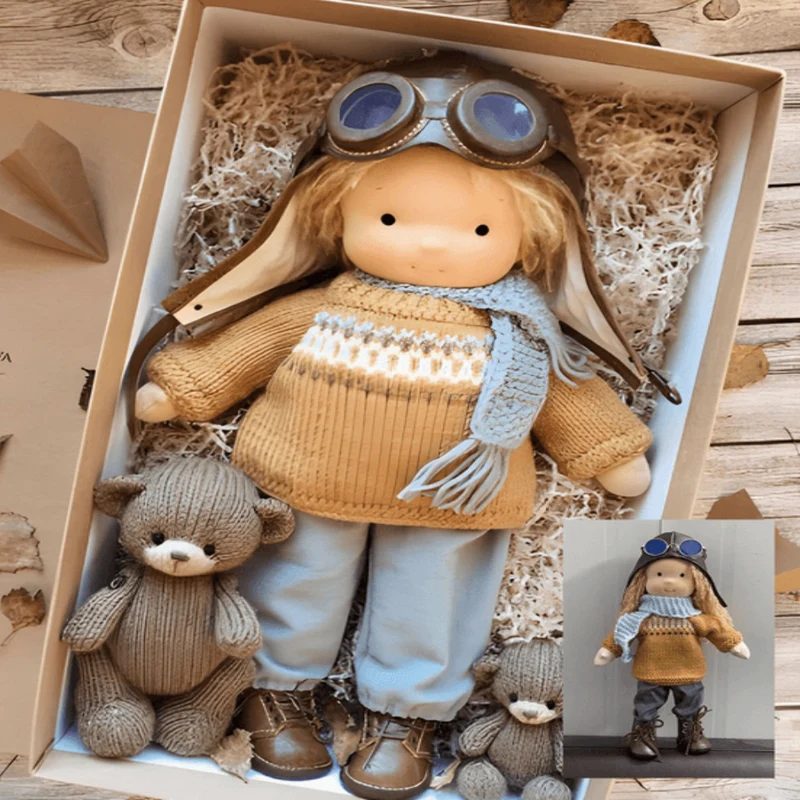 Timeless Handmade Waldorf Doll for Play